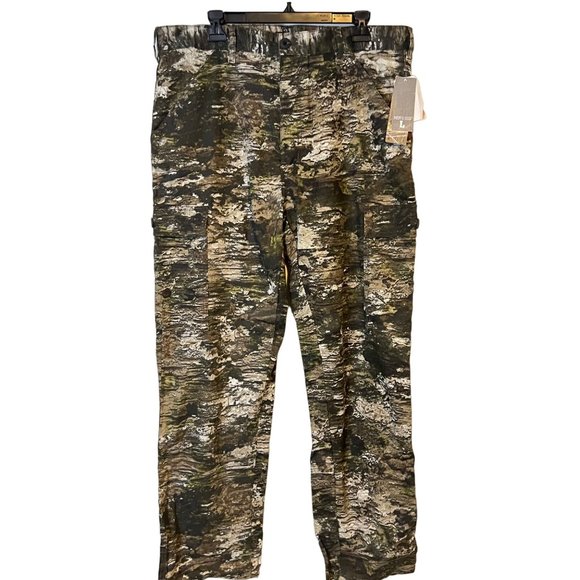 Huntworth Tarnen Camo Cargo Pants Mens Large 38 Carlsbad Outdoors Hunting NEW - Picture 1 of 13